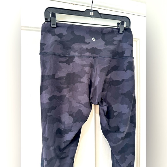 Lululemon Align invigorate high rise incognito camo cropped legging bottoms - Picture 3 of 12